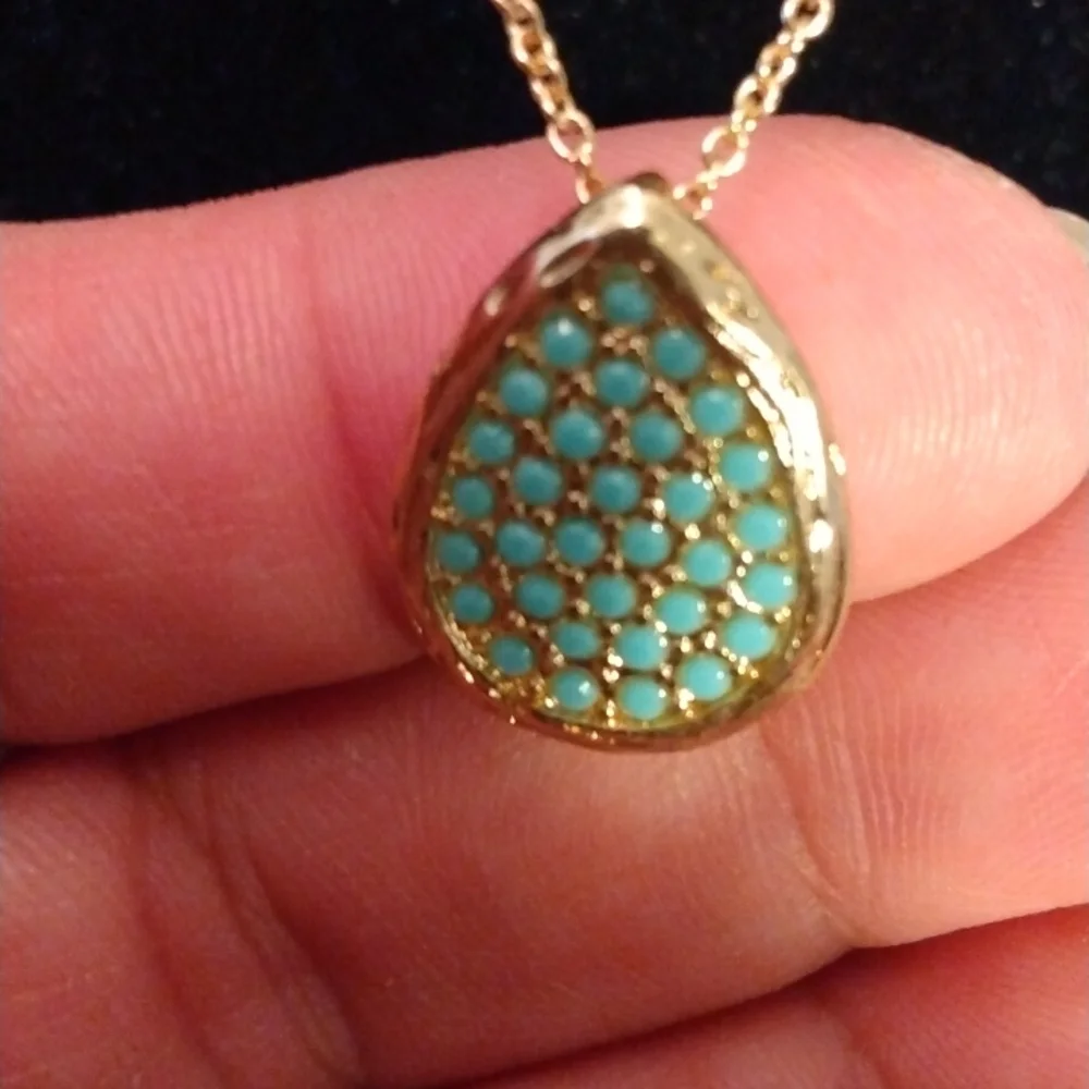 Pave necklace - Picture 2 of 5